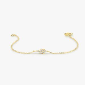 Ellie's Trendy Diamond Bracelet